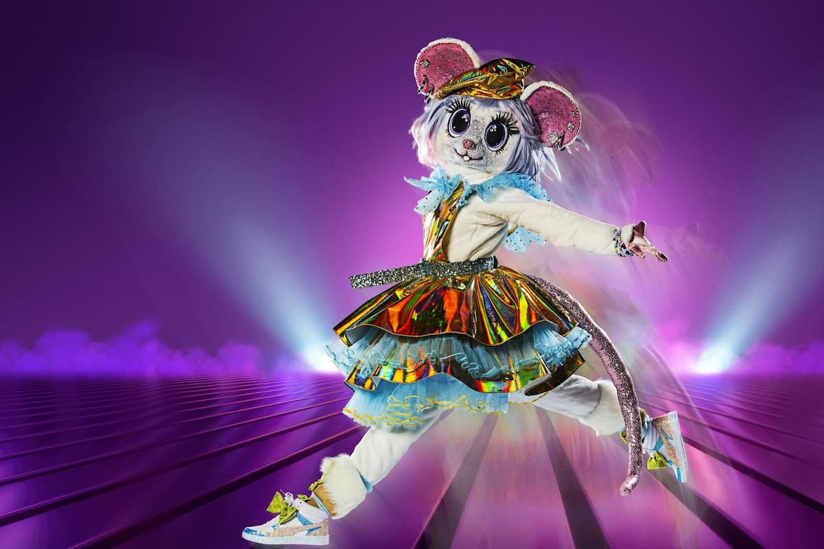Maus bei The Masked Dancer 2022 (Kostüm)