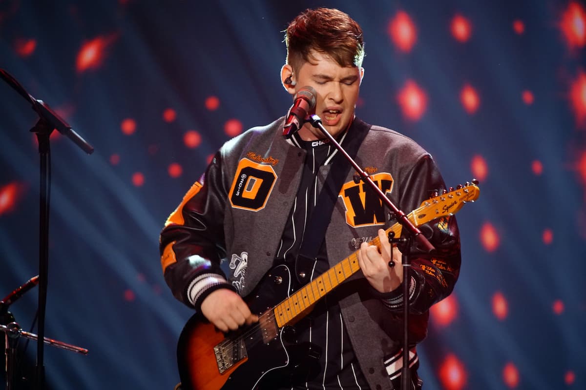 Noah Warwel beim Supertalent am 4.12.2021