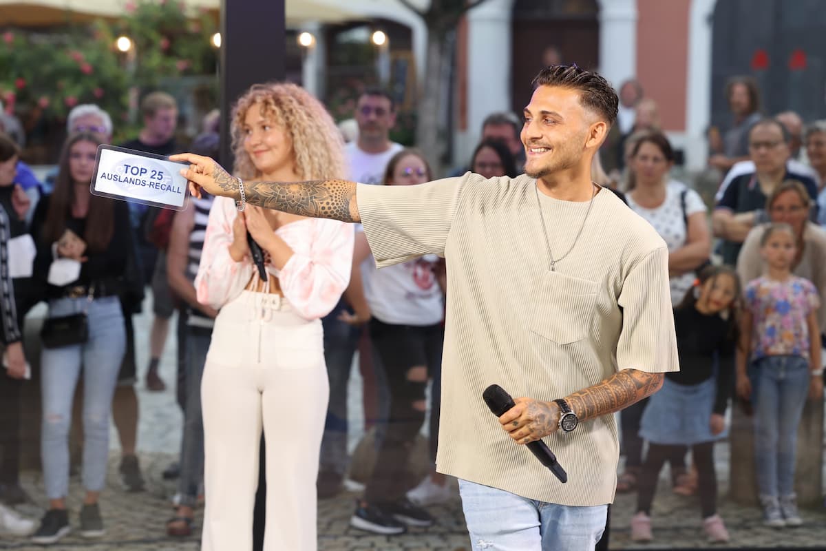 Daniel Muhadzeri ist im Auslands-Recall unter den Top-25-Kandidaten DSDS 2022