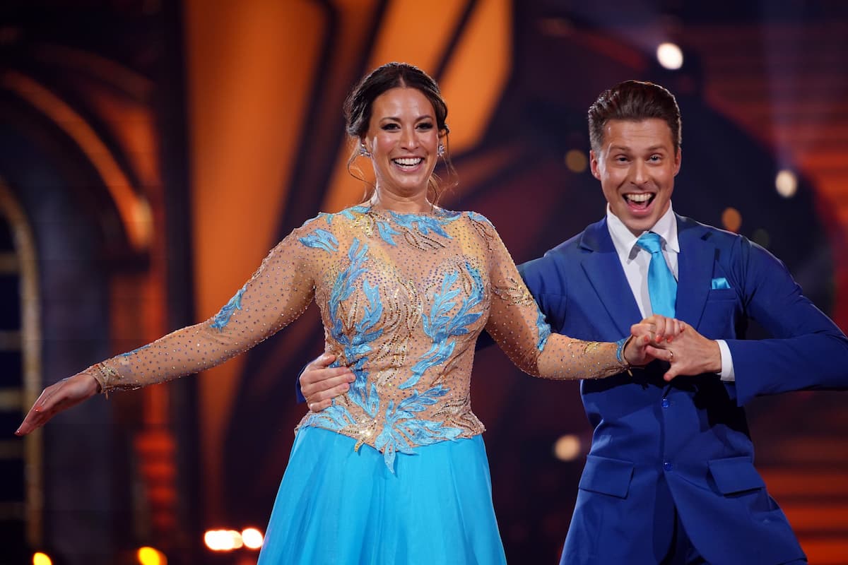 Caroline Bosbach und Valentin Lusin Let's dance 25.2.2022