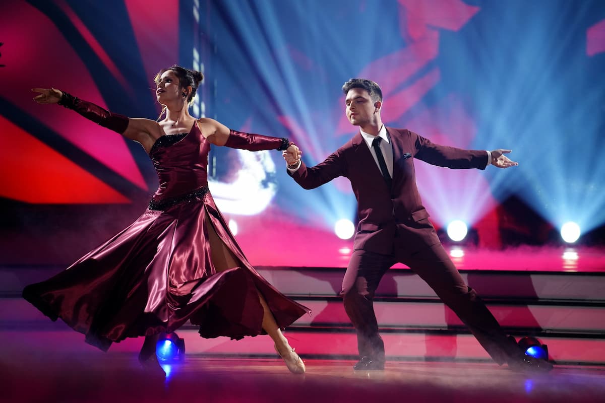 Mike Singer und Christina Luft bei Let's dance 2022 als Tanzpaar