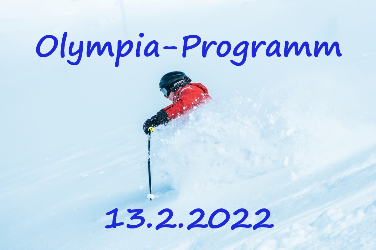OL-program 13. februar 2022