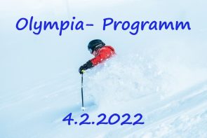 Olympia-Programm am 4.2.2022