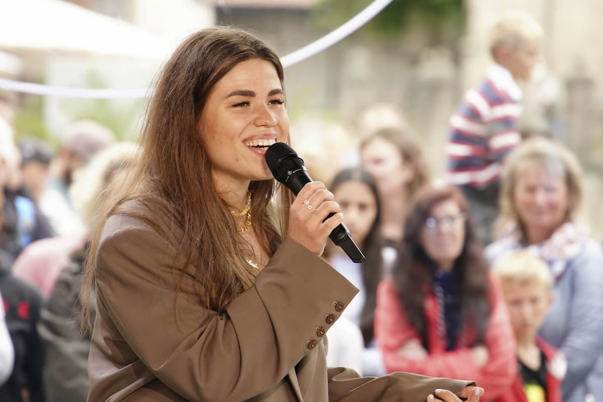 Raphaela Spirydowicz bei DSDS am 1.2.2022 als Kandidatin