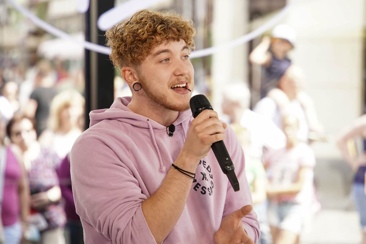 Sebastian Nolting bei DSDS 26.2.2022 als Kandidat