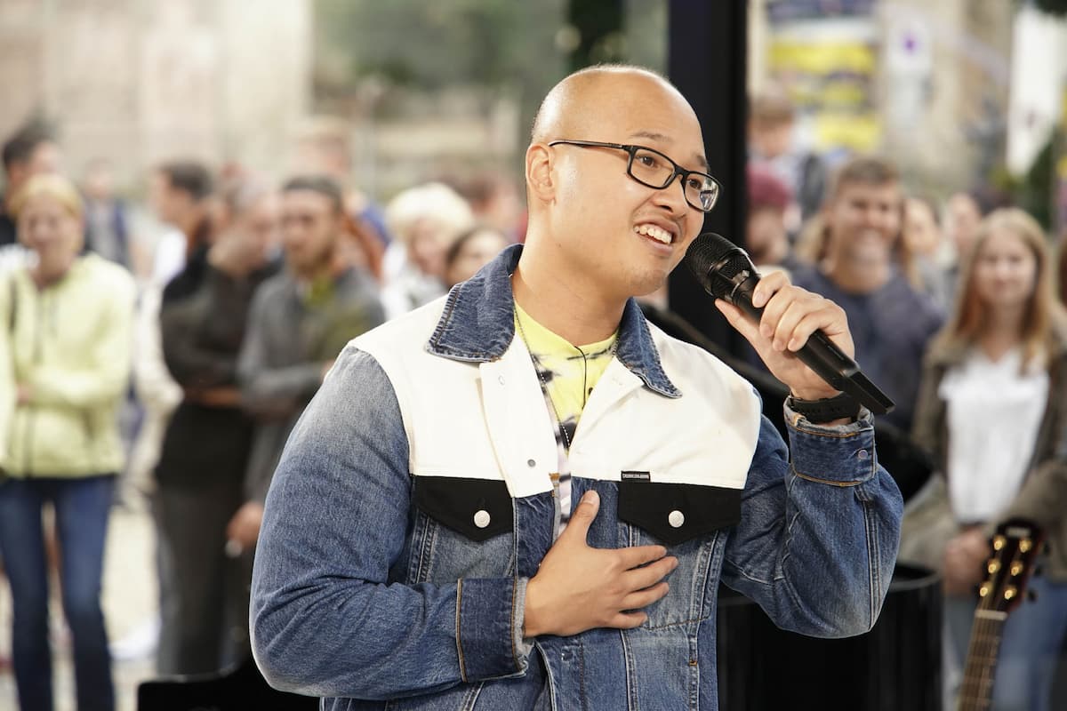 Tuan Phung bei DSDS 12.2.2022 als Kandidat