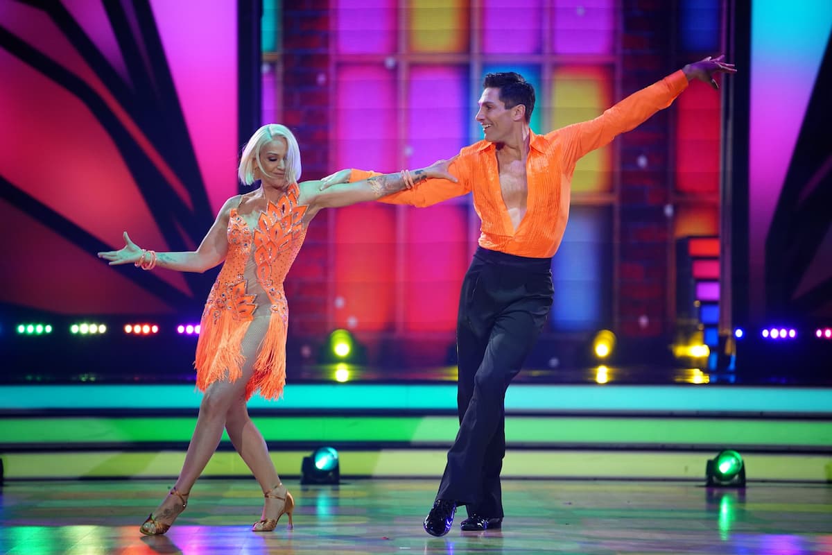 Michelle und Christian Polanc bei Let's dance am 4.3.2022