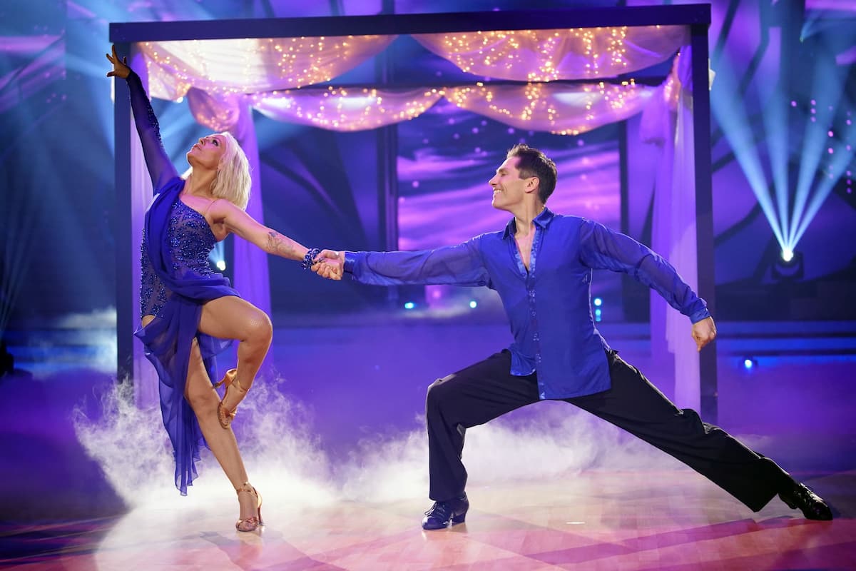 Michelle und Christian Polanc tanzen Rumba bei Let's dance am 25.3.2022