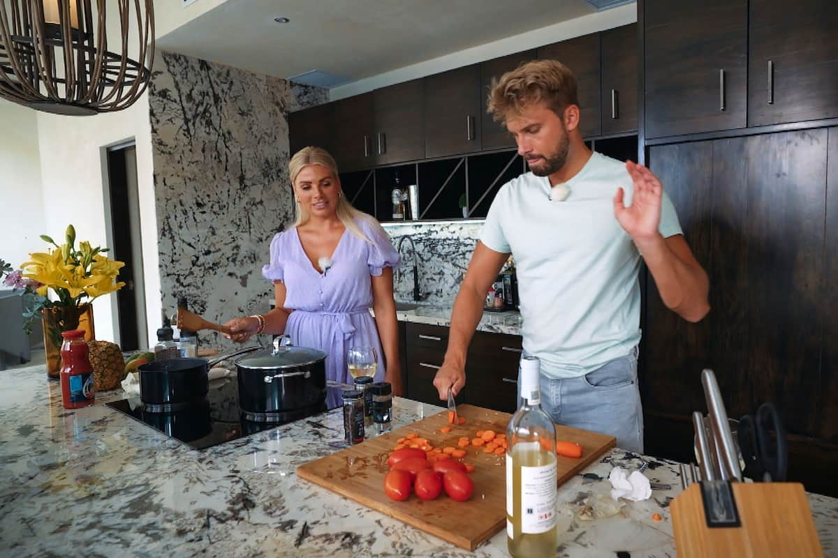 Nele und Dominik kochen beim Einzel-Date Bachelor am 16.3.2022