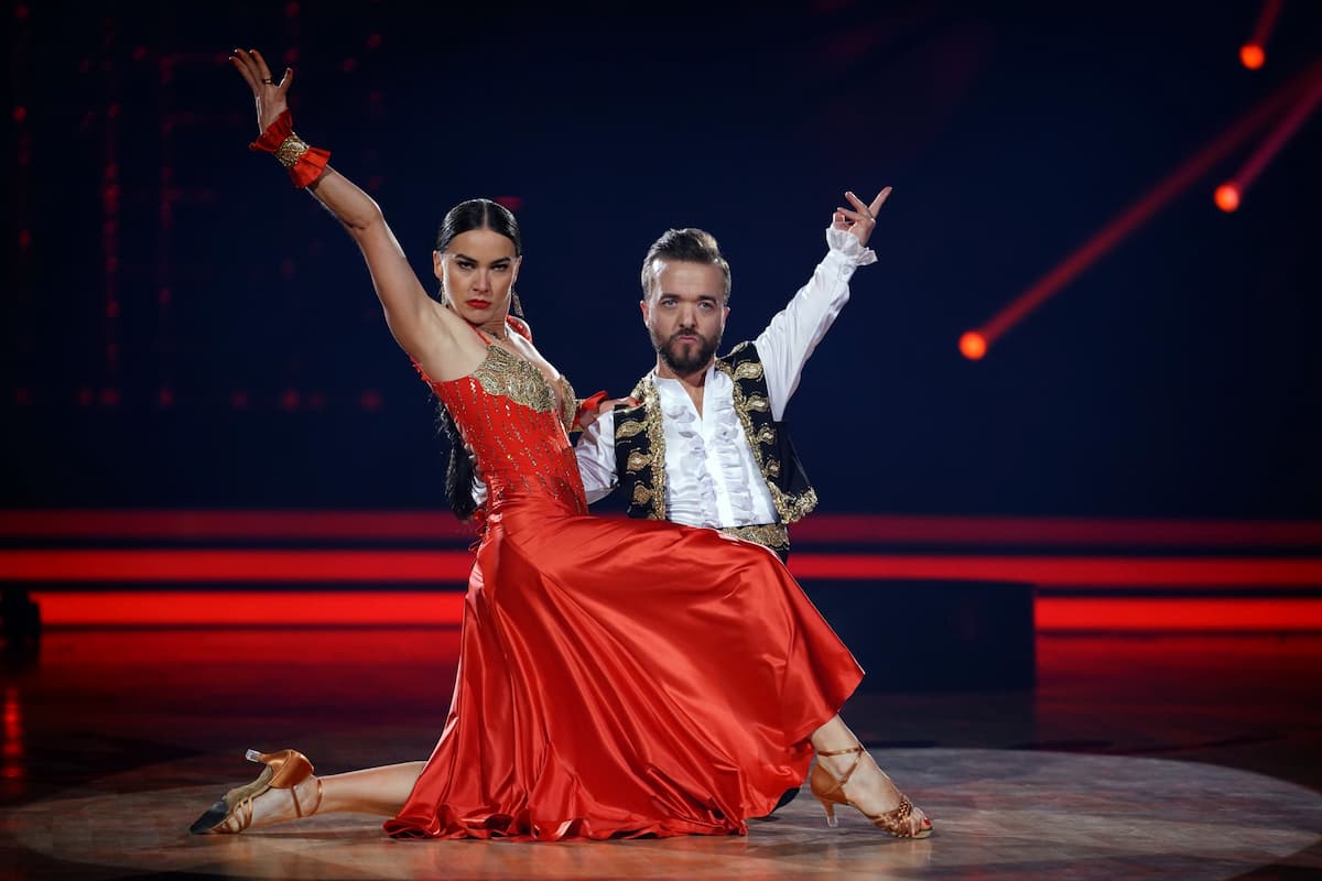 Renata Lusin und Mathias Mester bei Let's dance am 4.3.2022