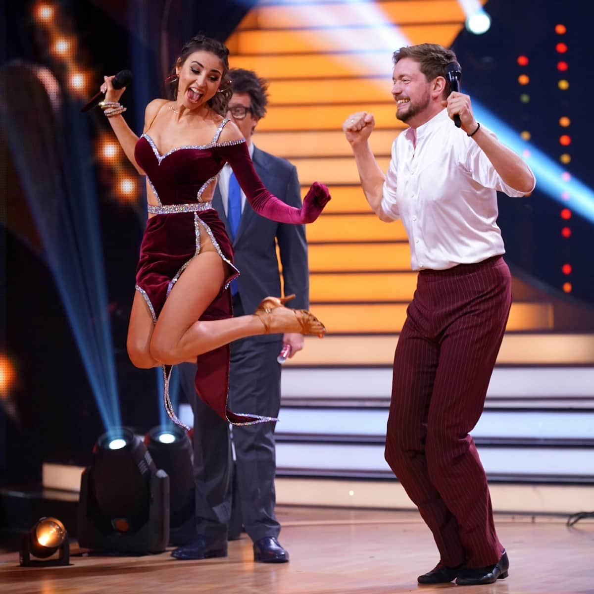 Bastian Bielendorfer und Ekaterina Leonova bei Let's dance 8.4.2022