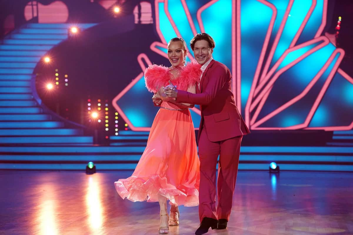 Cheyenne Ochsenknecht und Evgeny Vinokurov im Finale Let's dance am 20.5.2022