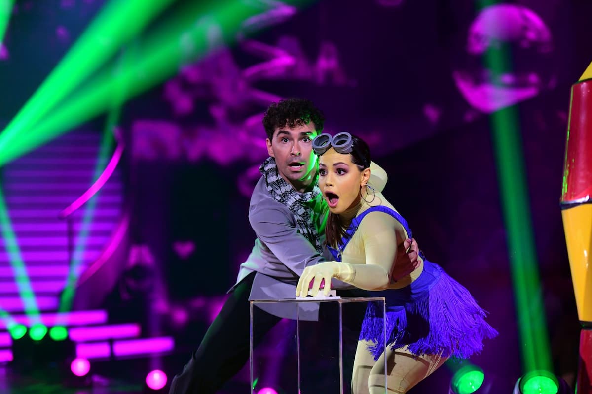 Christina Luft und Andrzej Cibis bei der Let's dance Profi-Challenge 27.5.2022