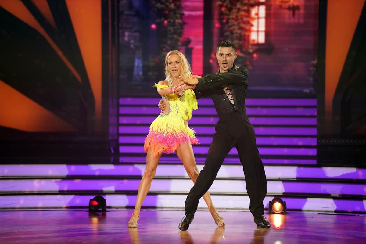 Janin Ullmann und Zsolt Sandor Cseke im Let's dance Finale am 20.5.2022 - Cha Cha Cha