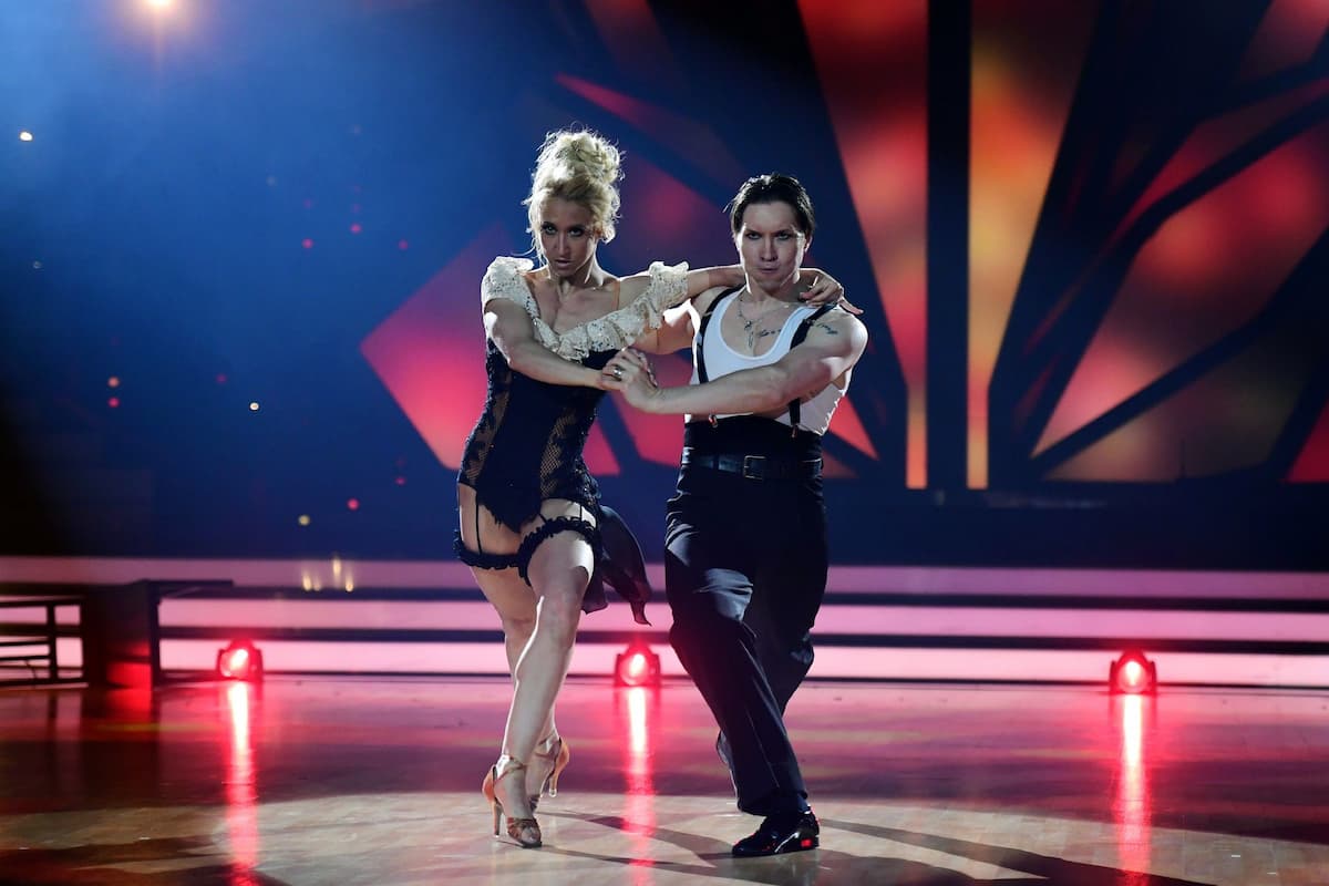 Kathrin Menzinger und Evgeny Vinokurov bei der Let's dance Profi-Challenge 27.5.2022