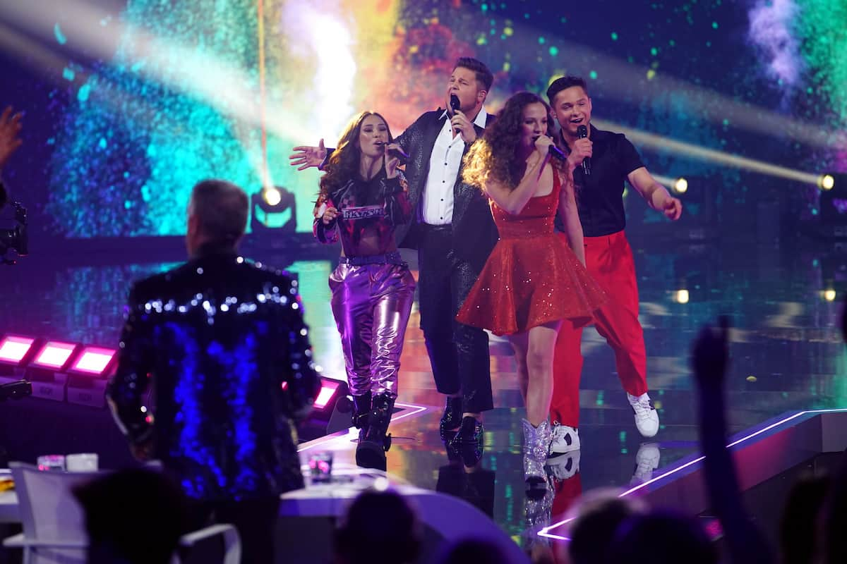 Opening Finale DSDS 7.5.2022 mit allen 4 Kandidaten