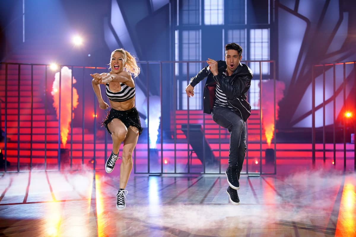 Rene Casselly und Kathrin Menzinger - Jive bei Let's dance am 6.5.2022