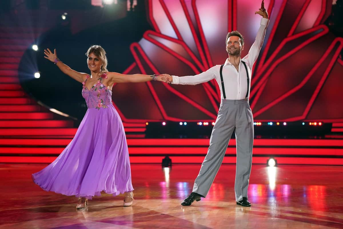 Sarah Mangione und Vadim Garbuzov im Finale Let's dance am 20.5.2022