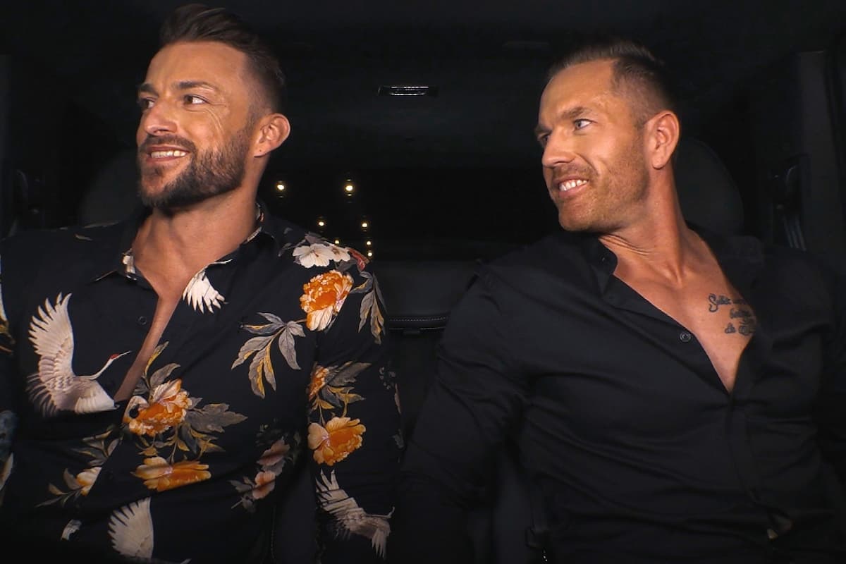 Bachelorette am 15.6.2022 1. Folge - Basti und Tim D. im letzten Auto