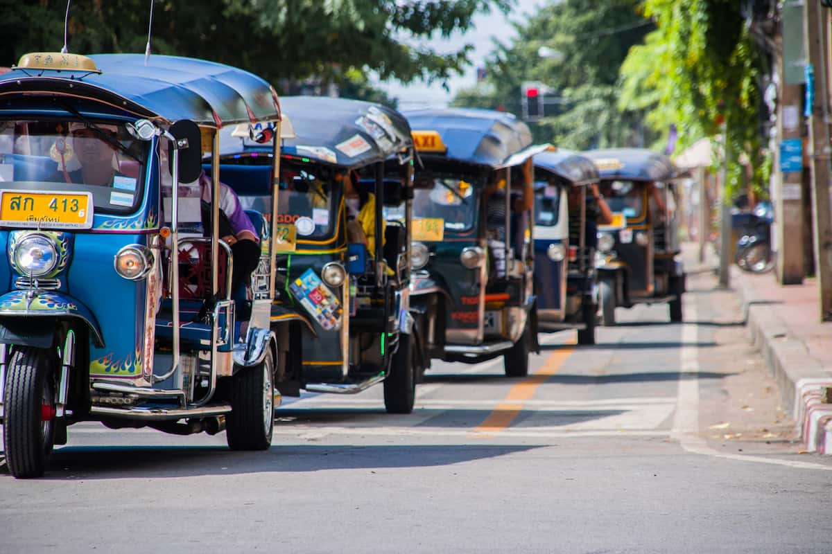 Tuk Tuk - das typische Gefährt in Thailand