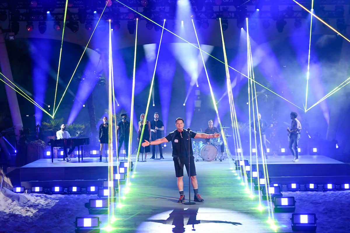 Andreas Gabalier bei der Schlager-Strand-Party am 9.7.2022