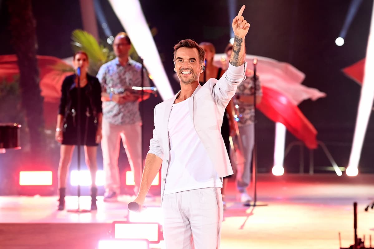 Florian Silbereisen bei der Schlager-Strand-Party am 9.7.2022