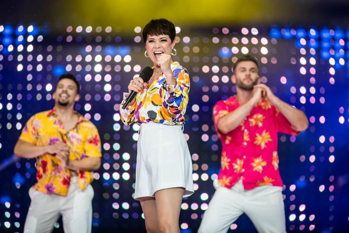 Francine Jordi bei der Starnacht am Wörthersee am 16.7.2022