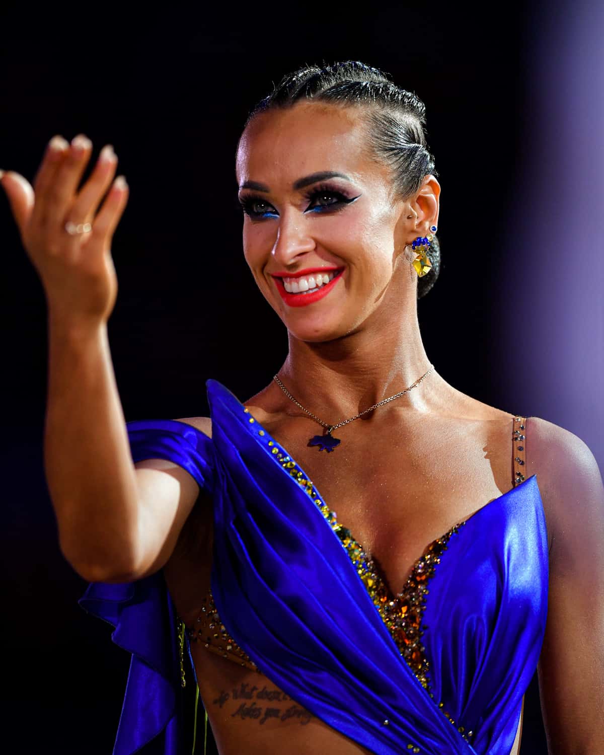 Khrystyna Moshenska im Finale Latein-Tänze World Games 2022