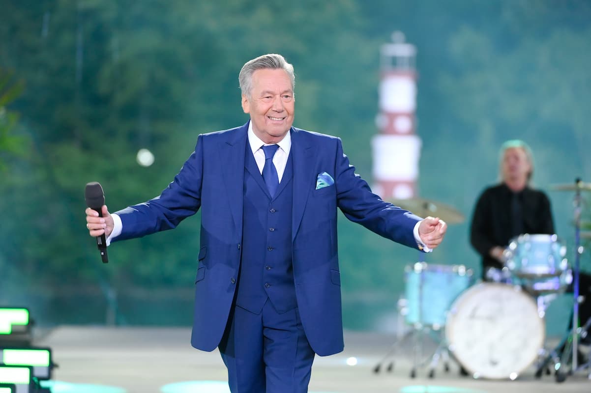 Roland Kaiser bei der Schlager-Strand-Party am 9.7.2022