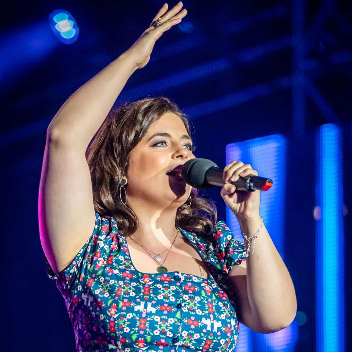 Ronja Forcher bei der Starnacht am Wörthersee am 16.7.2022