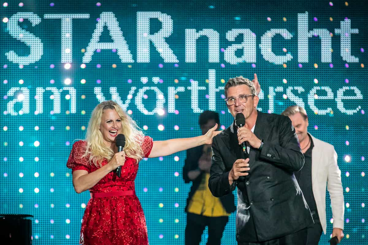 Starnacht am Wörthersee am 16.7.2022 mit Hans Sigl und Barbara Schöneberger