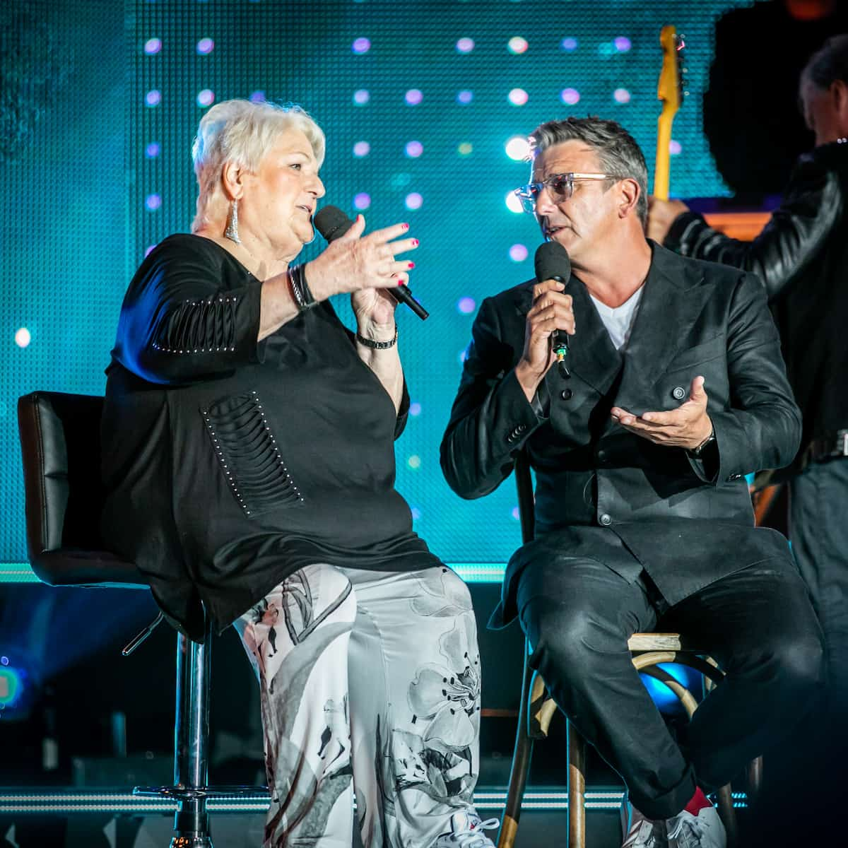 Stefanie Werger mit Hans Sigl bei der Starnacht am Wörthersee am 16.7.2022