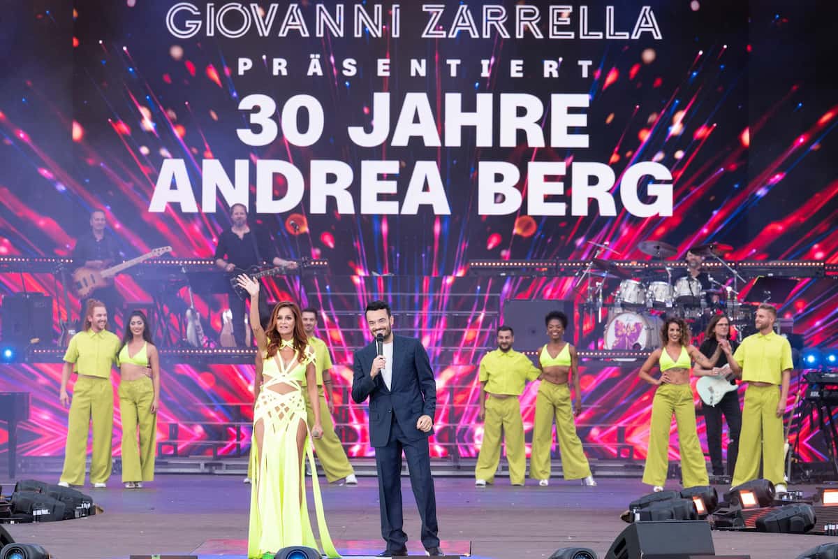Andrea Berg Show 6.8.2022 mit Giovanni Zarrella und Gästen