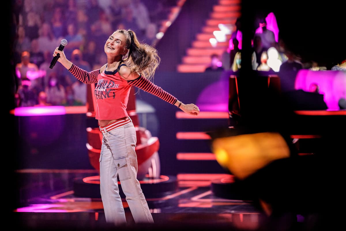 Martina bei The Voice of Germany am 25.8.2022