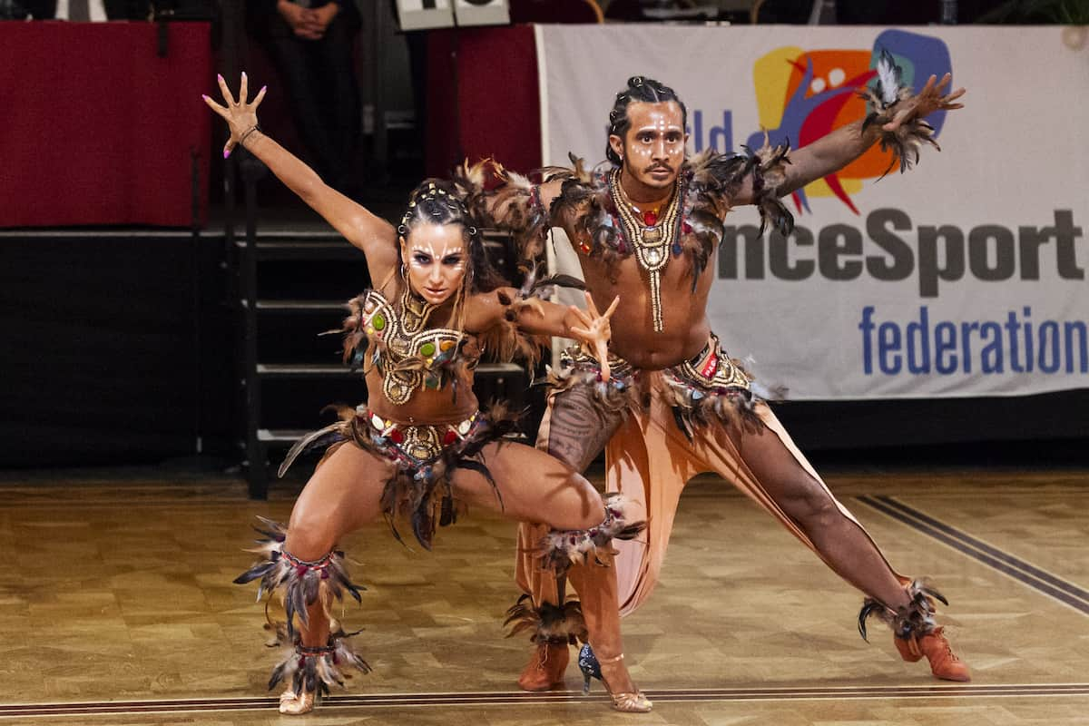 Weltmeister WM Show Dance Latein 2022 - Andrea Silvestri - Martina Varadi aus Ungarn