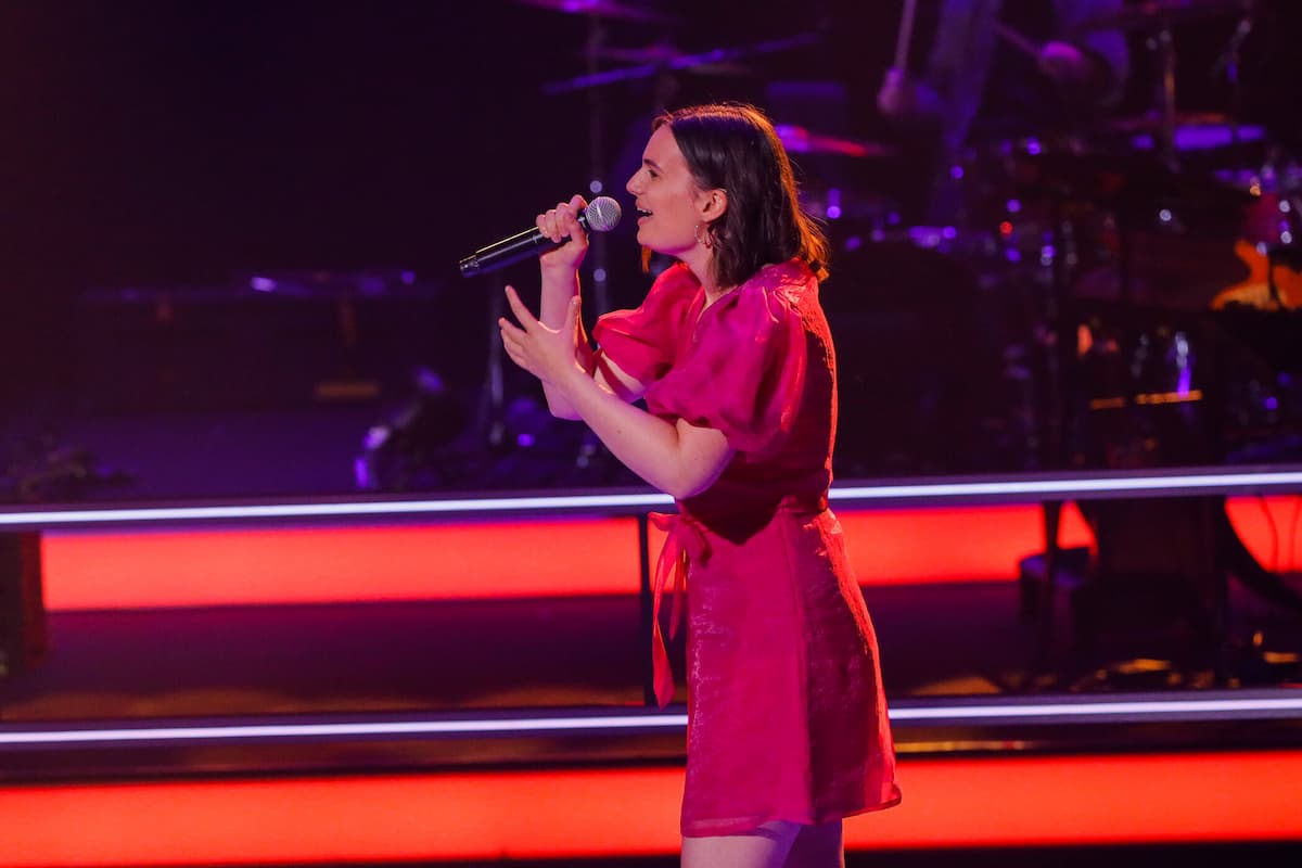 Charlotte Torchalla im Battle Team Peter The Voice of Germany 22.9.2022