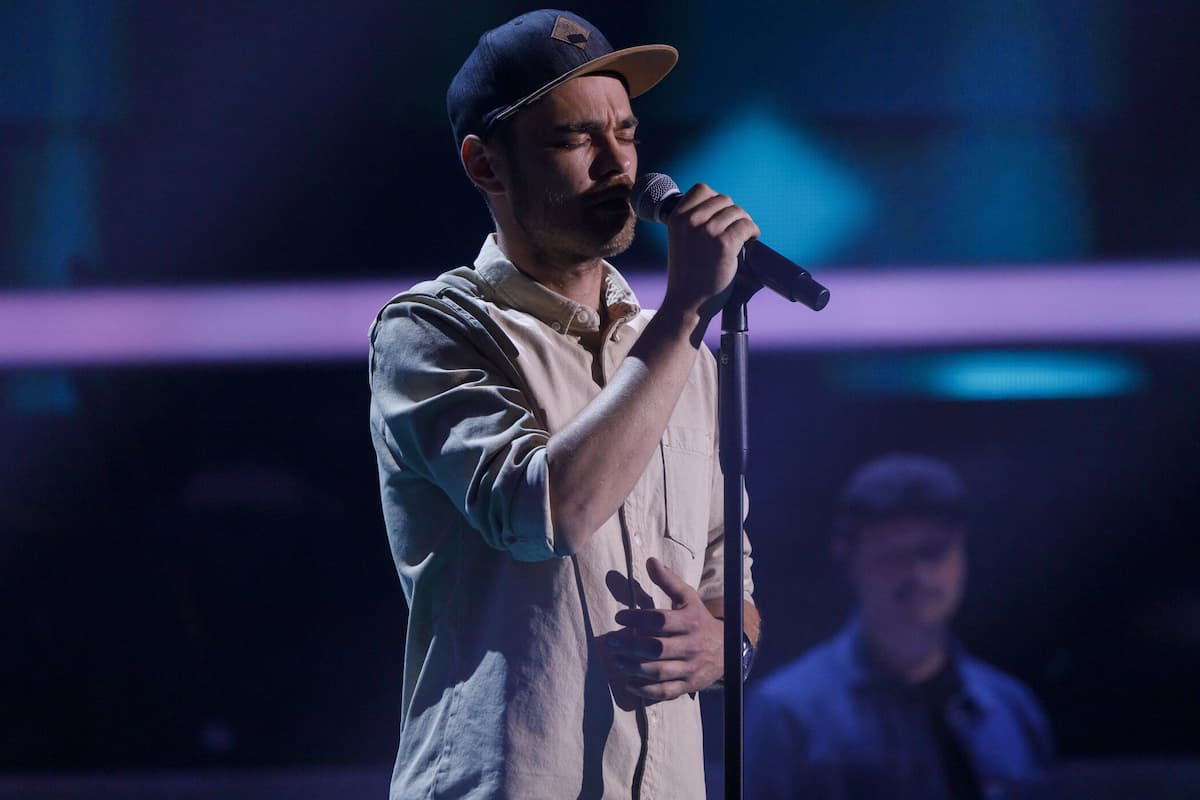 Florian bei The Voice of Germany am 2.9.2022