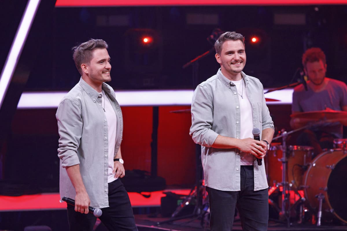 Lukas & Clemens bei The Voice of Germany am 1.9.2022