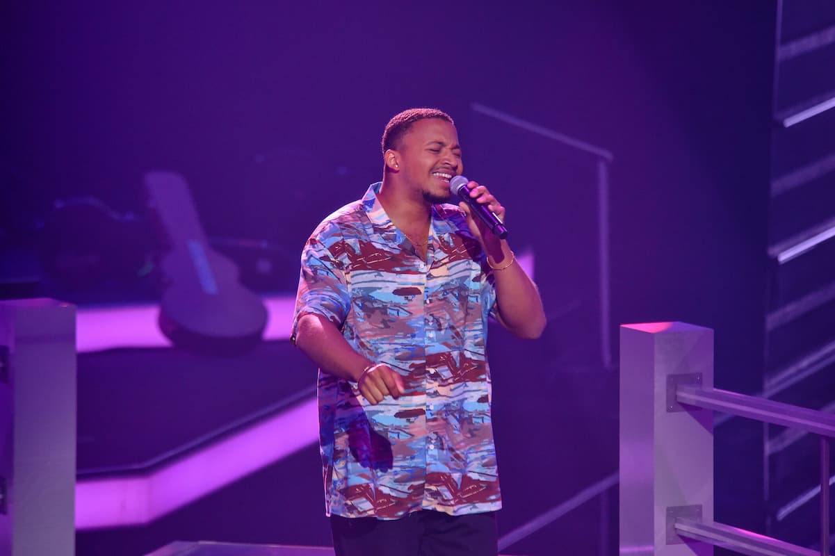 Marlon Lee Newman im Battle Team Rea The Voice of Germany 23.9.2022