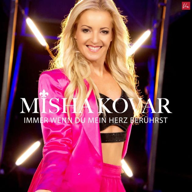 Misha Kovar Schlager “Immer wenn du mein Herz berührst” - hier im Bild das Single-Cover