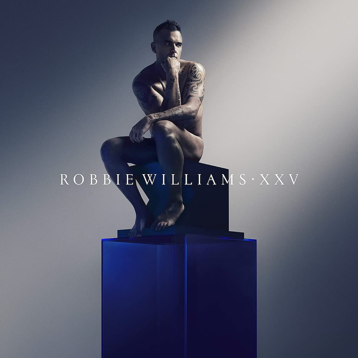 Robbie Williams Album XXV - hier im Bild das Album-Cover