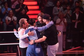 The Voice of Germany 29.9.2022 Alle Battles & Entscheidungen, Songs & Talente - hier im Bild alle Coaches