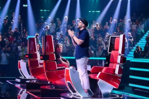 The Voice of Germany am 8.9.2022 - Alle Talente und Songs - hier im Bild die Coaches Rea Garvey, Stefanie Kloß, Pater Maffay und Mark Forster