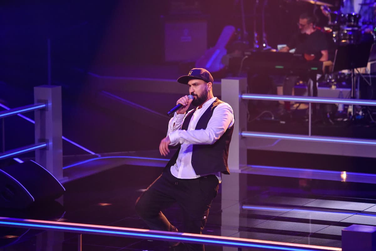 Vincenzo „Zio“ Rindone im Battle Team Rea The Voice of Germany 30.9.2022