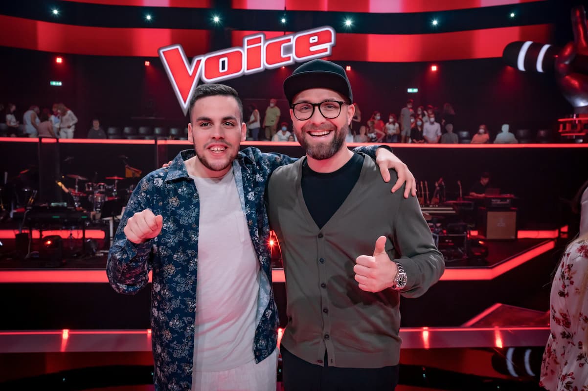 Marlon Falter im Team Mark ist im Halbfinale The Voice of Germany 28.10.2022