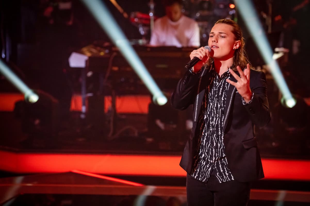 Sidney Bader in den Sing offs im Team Mark bei The Voice am 14.10.2022