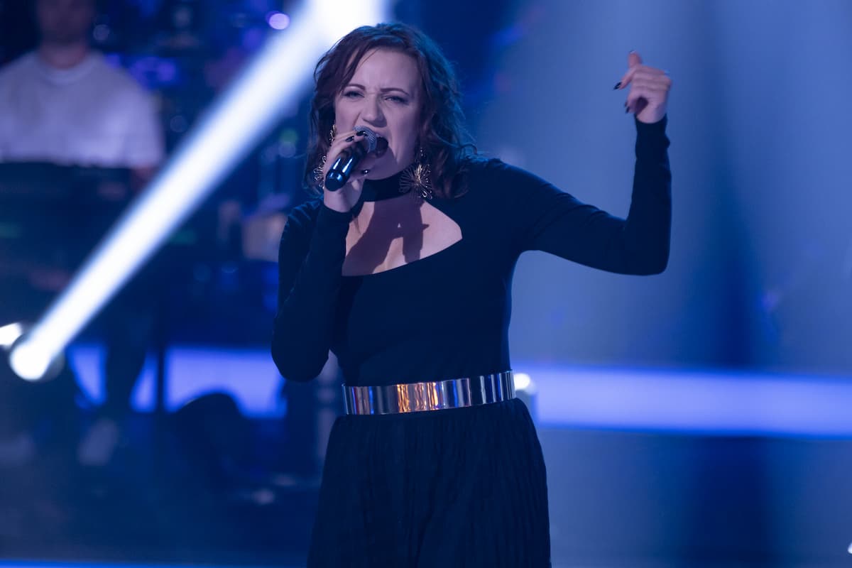 Sissi Engel in den Sing offs im Team Peter bei The Voice am 21.10.2022