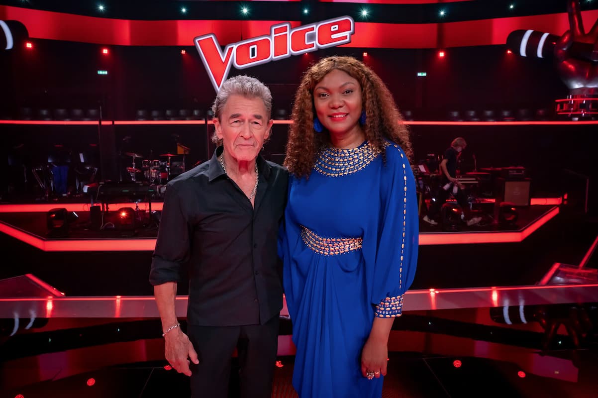 Susan Agbor im Team Peter ist im Halbfinale The Voice of Germany 28.10.2022