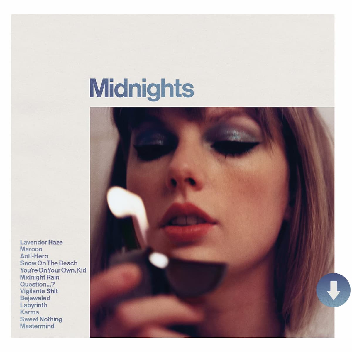 Taylor Swift "Midnights" 2022 10. Album, 13 Songs, 4 Cover, 44 Minuten