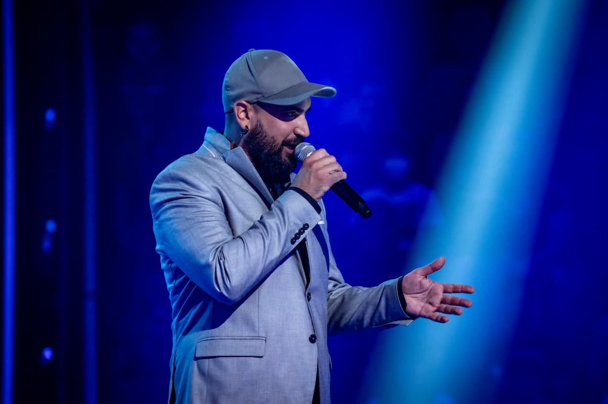 Vincenzo Rindone in den Sing offs im Team Mark bei The Voice am 21.10.2022